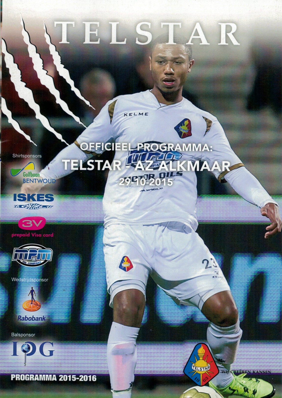 AZ Programma 29-okt-2015 Telstar uit Beker
